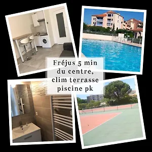 Appartement Balcon Des Arènes Studio 5e étage Piscine Clim Tennis
